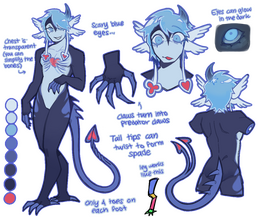 regular style, simple humanoid