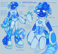 regular style, complex humanoid